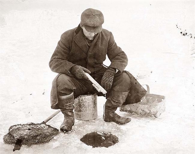 Ice fishing